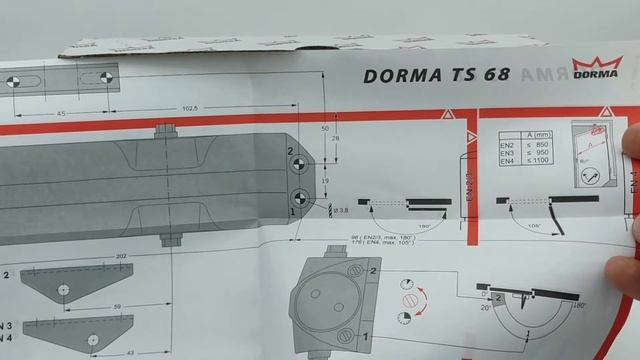 Dorma TS 68 Обзор дверного доводчика смотреть онлайн