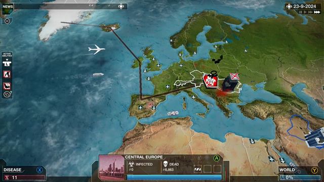 Plague Inc: Necroa Virus and Shadow Plague on Mega Brutal смотреть онлайн