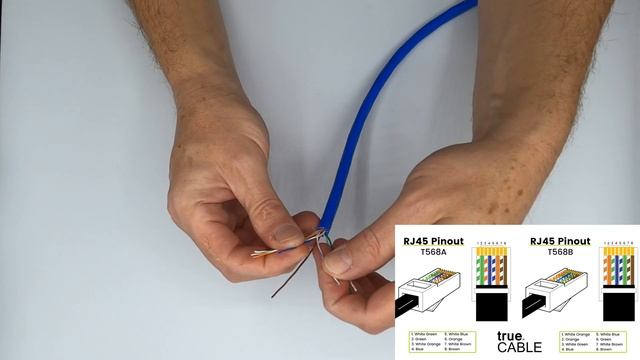 How To: Terminate a Cat6/6A Standard Load Bar Unshielded RJ45 Connector смотреть онлайн