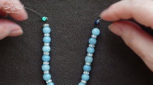 How to make Beads Bracelet with Elastic Thread & Most Secure Knot