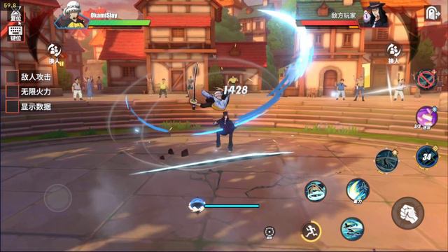 Впечатление от Ло. Как играть на Ло?. ONE PIECE FIGHTING PATH LAW PVP GAMEPLAY смотреть онлайн
