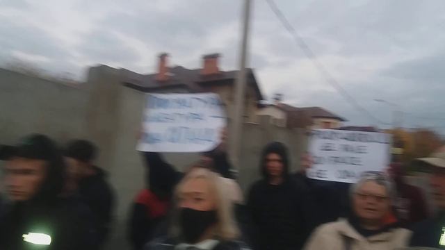 Пикет у дома генерального прокурора Молдавии. смотреть онлайн