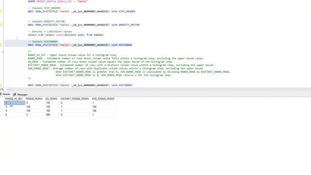 SQL Server Query Tuning Series - Unveiling the Power of DBCC SHOW_STATISTICS @jbswiki #sqlserver смотреть онлайн