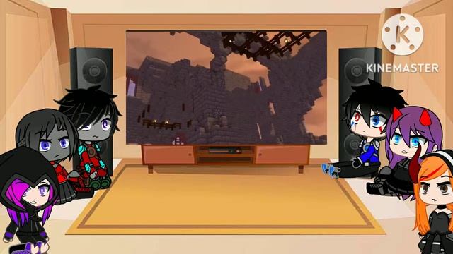 Rainimator friends react to "New Divide" - A Minecraft Music Video Part 5 Finale смотреть онлайн