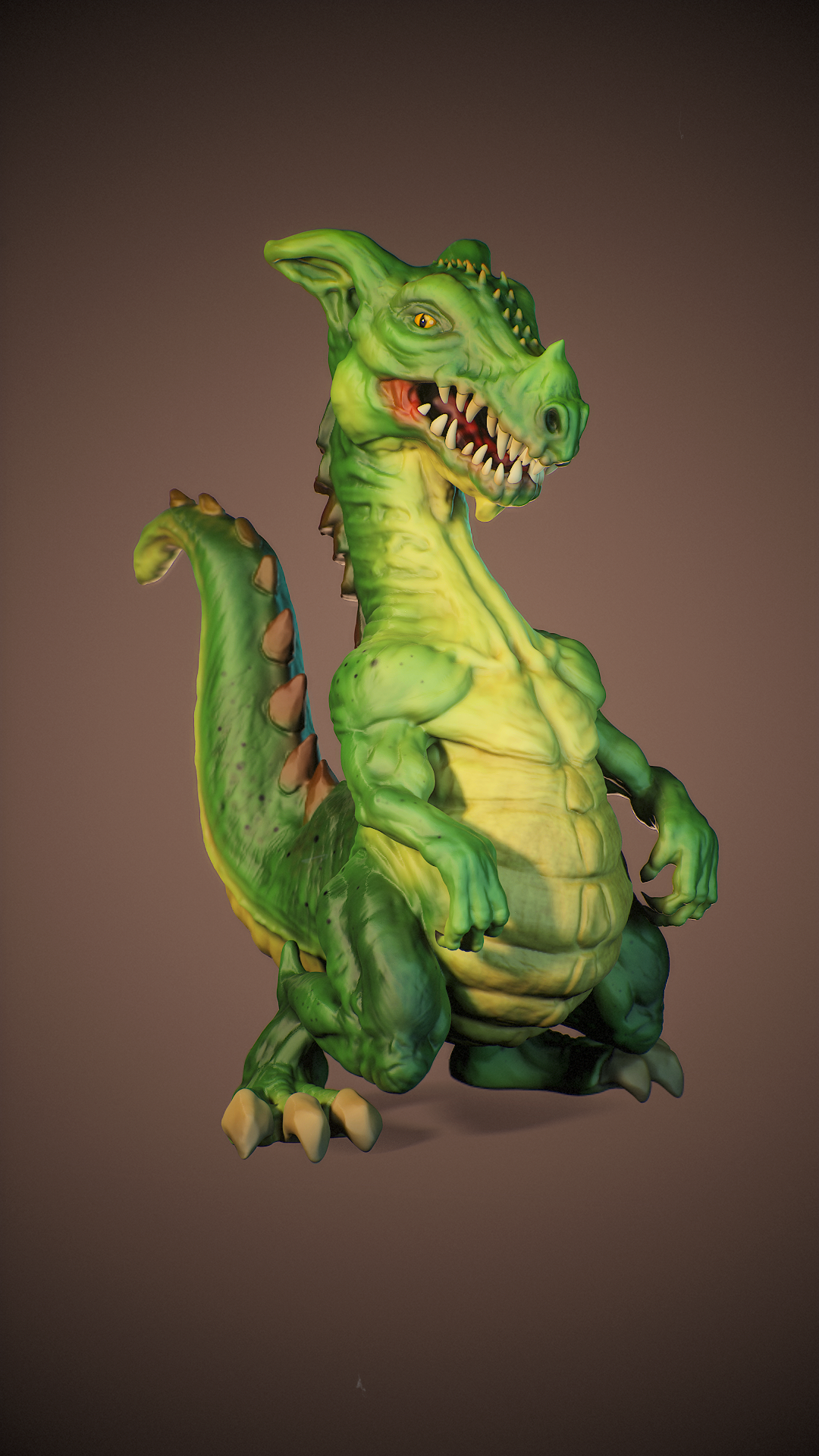SpeedSculpt - StylizedDragon #shorts смотреть онлайн
