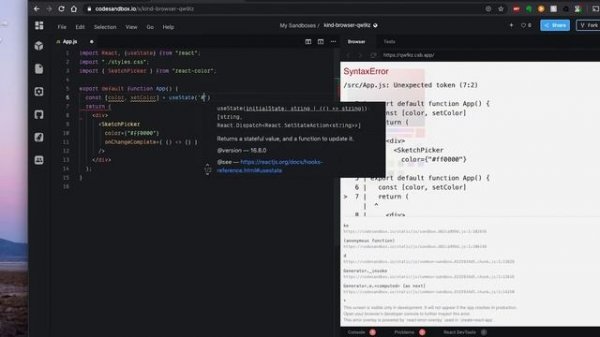 React Color Picker Tutorial
