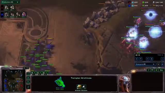 StarCraft 2: Analysis - ZvP Ling Bane Hydra DROP смотреть онлайн