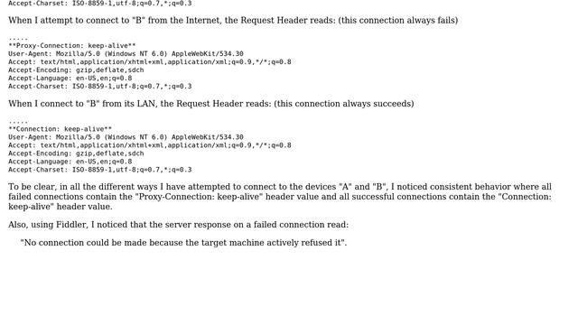 DevOps & SysAdmins: Proxy-Connection Header associated with failed connections смотреть онлайн