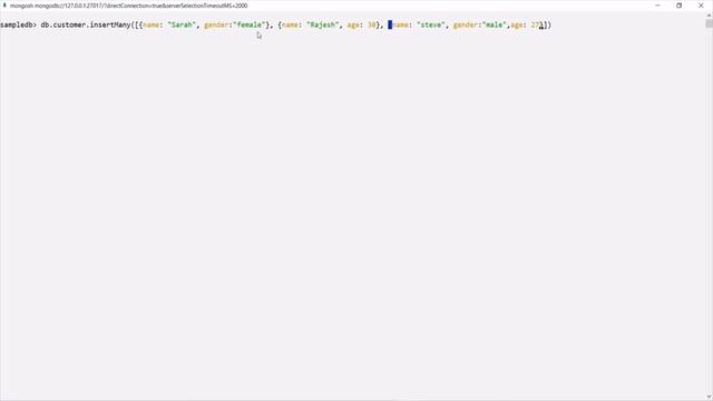 #06 Insert Documents in Collection | Fundamentals of MongoDB | Complete MongoDB Course 2022 смотреть онлайн
