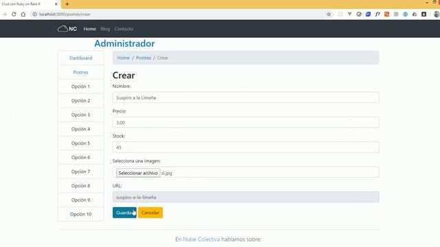Demo: Como crear un CRUD con Ruby on Rails 6 y Bootstrap 4 смотреть онлайн