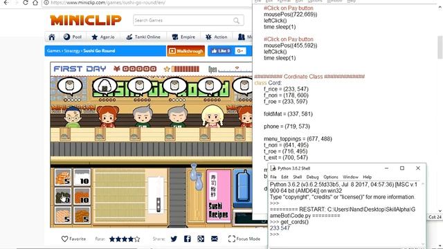 Part 8 Bot with Python using AI ML Collecting Required Coordinates смотреть онлайн