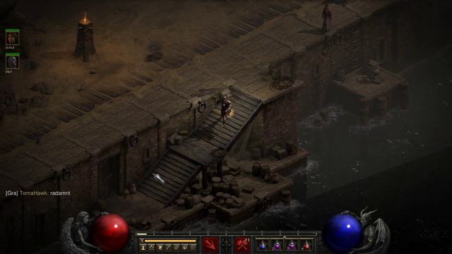 Diablo 2 Resurrected barbarians hardcore akt 1 normal #1 смотреть онлайн