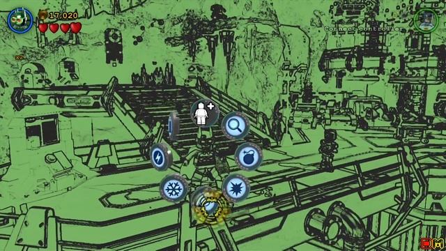 LEGO Batman 3 Beyond Gotham - x4 Studs Red Bricks Location смотреть онлайн