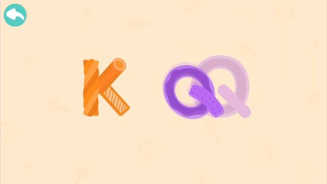 Learn A to Z Alphabet with Candy ABC Alphabet AZ educational games for kids - Part 3 смотреть онлайн