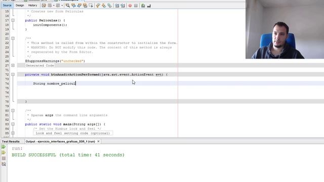 Ejercicios Java - Interfaces gráficas #2 - Añadiendo pelis a un JComboBox смотреть онлайн