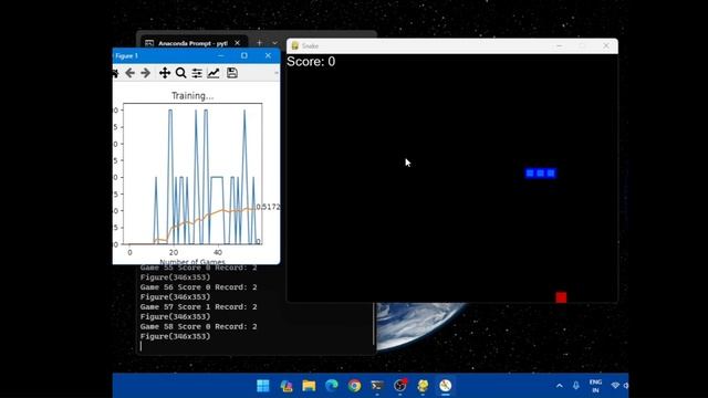 Neural Network learning to play snake #deeplearning #neuralnetworks #ai смотреть онлайн