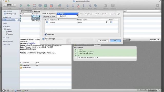 Learning Git Tutorial | Pushing Changes To Remote Repositories With SourceTree смотреть онлайн