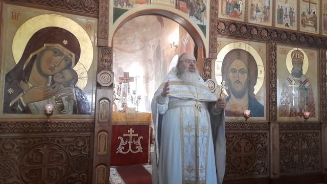 Воскресная проповедь. Евангелие об исцелении слепых. смотреть онлайн