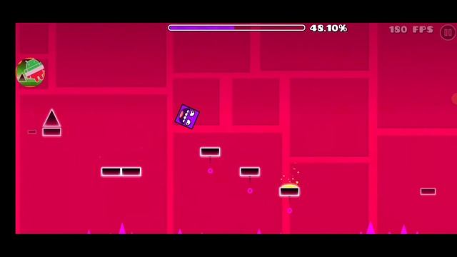 BACK ON TRACK (3 CoINS) бэк он трек (три монетки) || geometry dash прохождение || геометрия даш : смотреть онлайн
