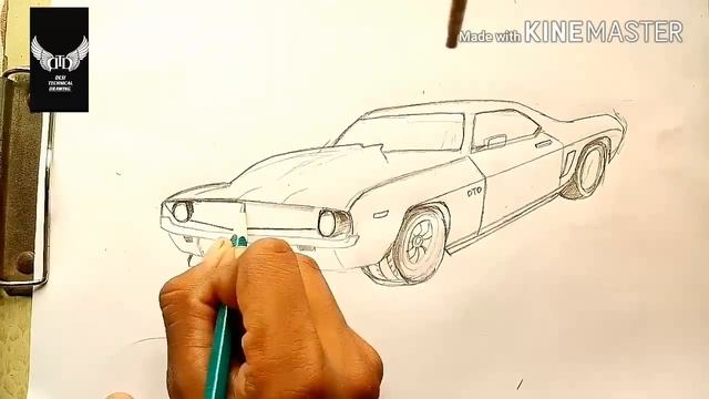 How to Draw 3D 1957 Chevy Nova Easily |Chevrolet смотреть онлайн