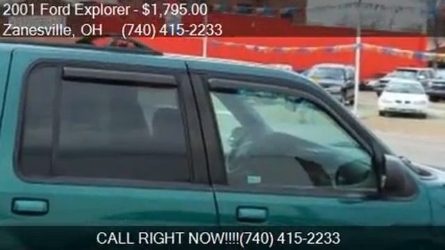 2001 Ford Explorer XLT 4WD 4dr SUV for sale in Zanesville, O смотреть онлайн