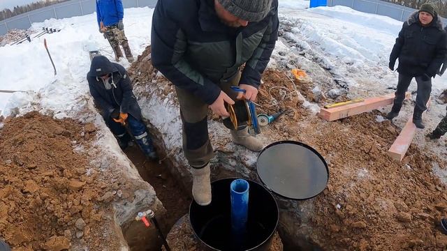 Скважина на песок, глубиной 103 метра! Как быстро измерить глубину и не переплатить бурильщикам? смотреть онлайн