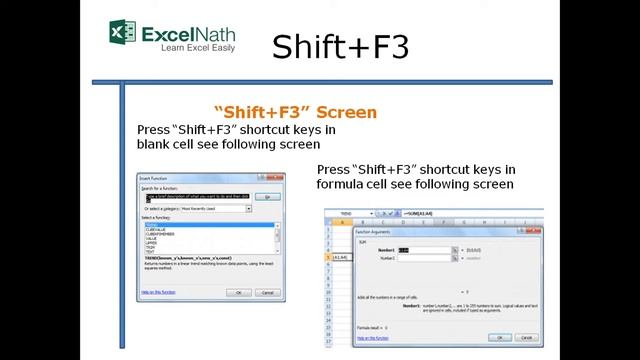 "Shift+F3"Shortcut Keys смотреть онлайн