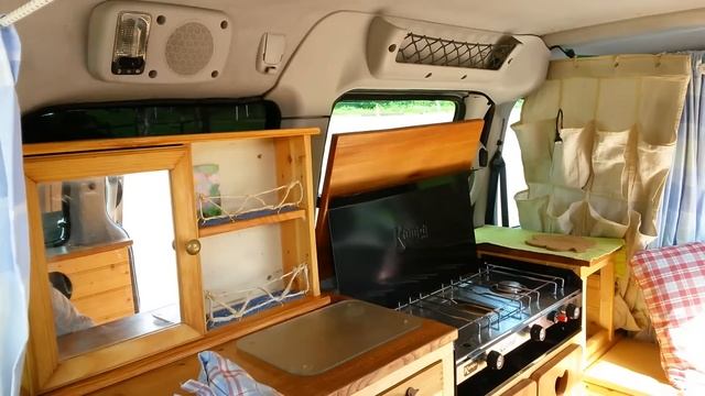 Beautiful 2004 Citroën Berlingo Micro camper van natural wood conversion! смотреть онлайн