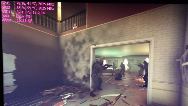 Rainbow Six Siege fix FPS SLI GTX 1080 80fps смотреть онлайн