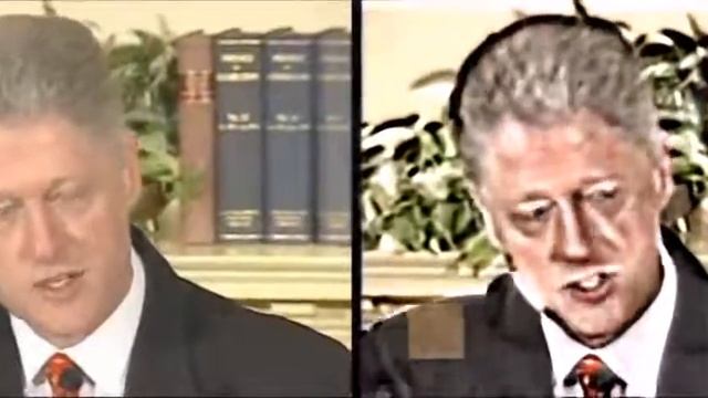 Bill Clinton clip - Eulerian Motion processed Part 1/2 смотреть онлайн