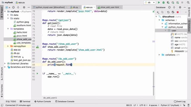 [ flask tutorial ] 14 flask提交网页表单数据到mysql смотреть онлайн