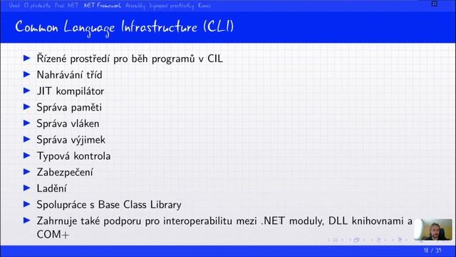 KIV/NET - Úvod do prostředí .NET (záznam online přenášky 2021) смотреть онлайн