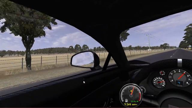 rFactor| bugatti veyron super sport test drive @ longford смотреть онлайн
