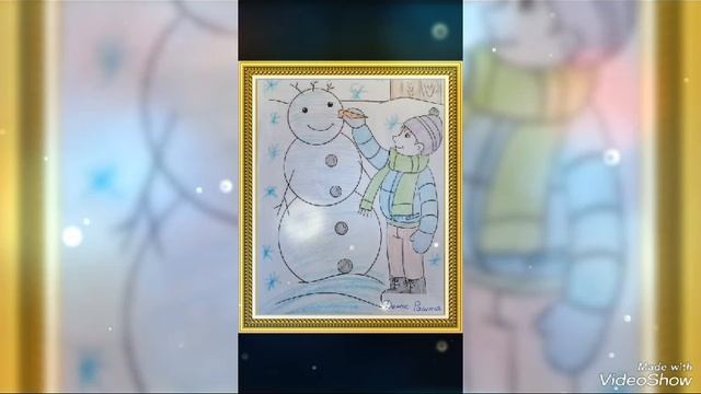 Зимнюю сказку мы любим рисовать смотреть онлайн