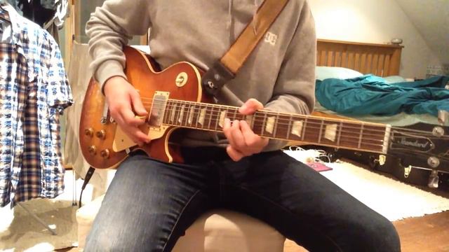 Blues tones from the Orange OR15 and 2008 les Paul standard смотреть онлайн