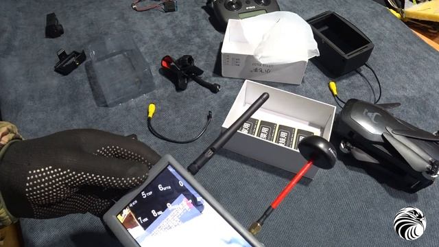 Обзор на FPV монитор Hawk Eye