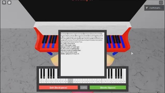 Giorno theme full creo Roblox piano смотреть онлайн