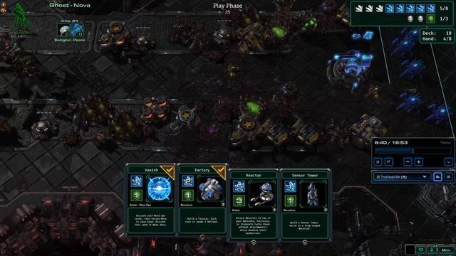 Sc2 Keystone Card Game - Impossible's Strategy at Work смотреть онлайн