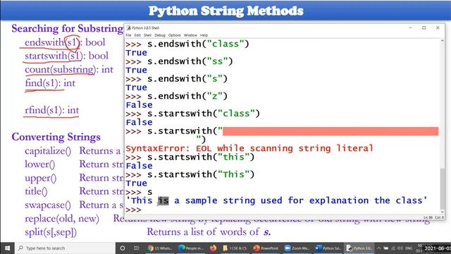 010 Python String Methods and Functions смотреть онлайн