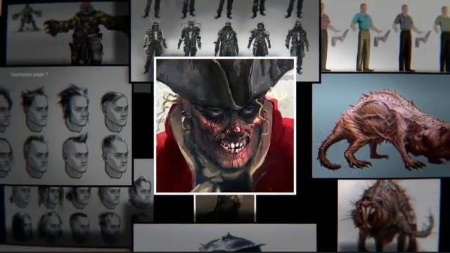 Fallout 4 - E3 2015 Concept Art Trailer смотреть онлайн