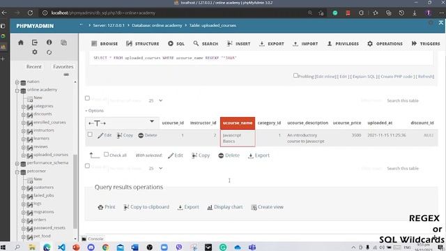 SQL Database commands | FINAL PROJECT IN ADVANCED DATABASE SYSTEMS смотреть онлайн