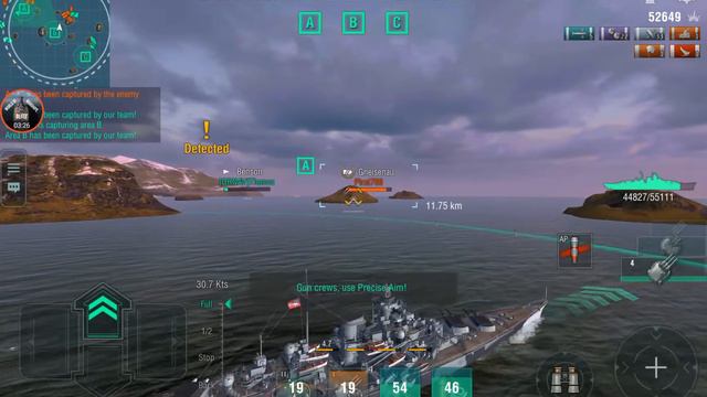 WoWs Blitz - Tirpitz Gameplay (5) смотреть онлайн