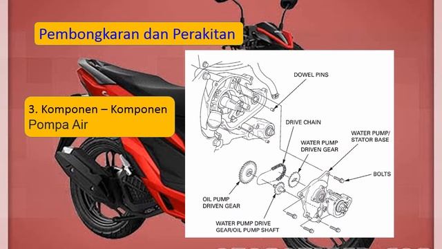 Overhaul komponen sistem pendingin motor vario 125 смотреть онлайн