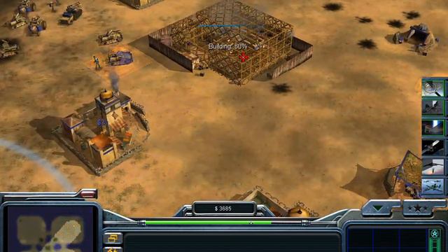 Command & Conquer TM Generals Zero Hour 1 vs 3 hard armies full random USA super weapons tournamen смотреть онлайн