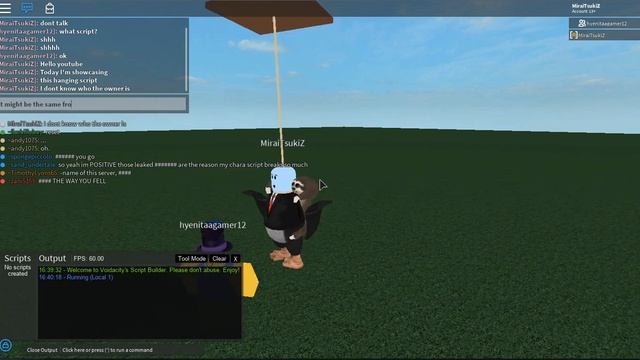 ROBLOX Script Showcase | Hanging Script V2 смотреть онлайн