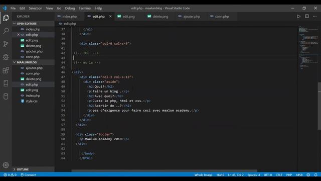 Comment faire du Crud avec PHP 5 Modification смотреть онлайн