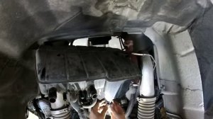 Как поменять расширительный бачок на DAF XF 105/Где находиться датчик охлаждающей жидкости/