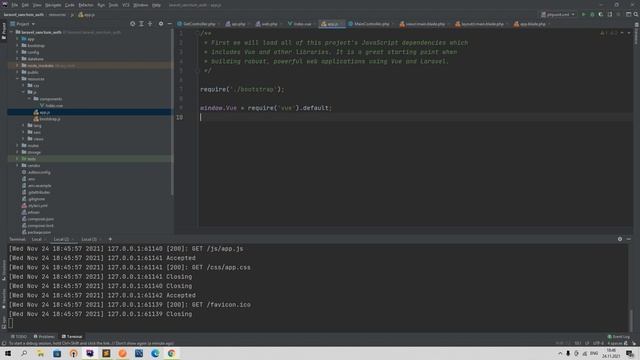 Sanctum с Vue для Laravel 2. Создаем основу для SPA приложения для laravel sanctum смотреть онлайн