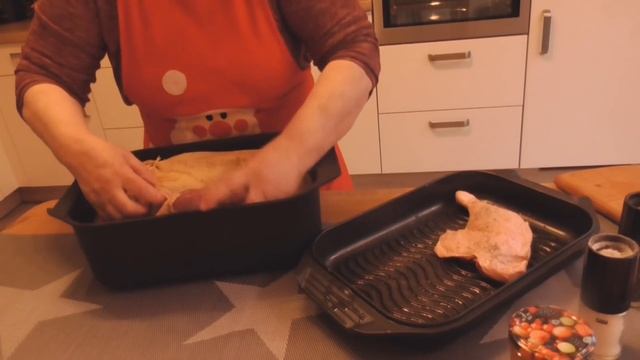 Рождество Готовлю утку с яблоками. смотреть онлайн