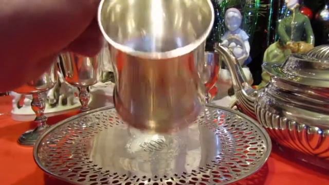 Серебряная кружка старинная смотреть онлайн